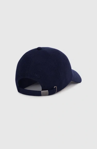 Anine Bing Jeremy Baseball Cap In Blue