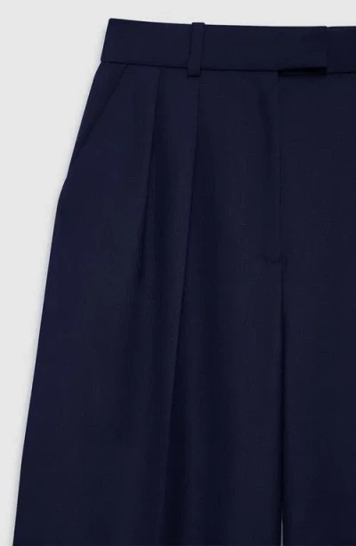 Anine Bing Lou Trouser In Blue