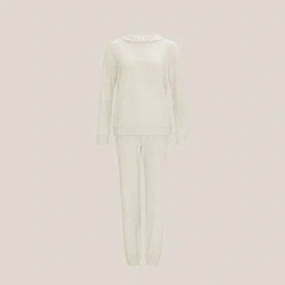 Togas Home Suit In White