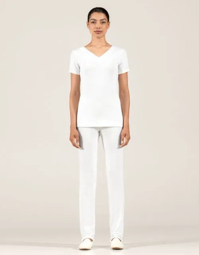 Togas Pajamas In White