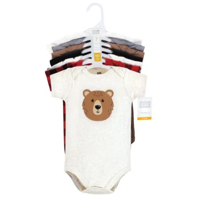 Hudson Baby Cotton Bodysuits 7-pack In Multi