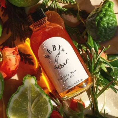 Baby Le Bébé Mountain Haze Bath Oil In Gold