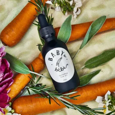 Baby Le Bébé Nourishing Face Oil In Black
