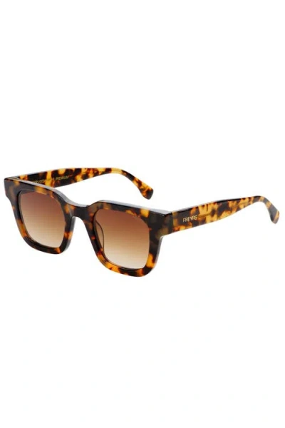 Freyrs Eyewear Atlas Square Sunglasses In Brown