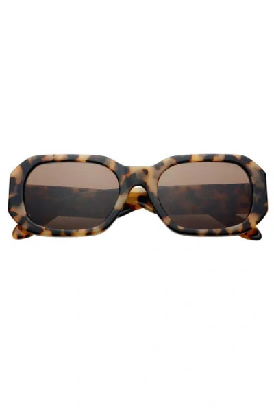 Freyrs Eyewear Onyx Rectangular Sunglasses In Multi