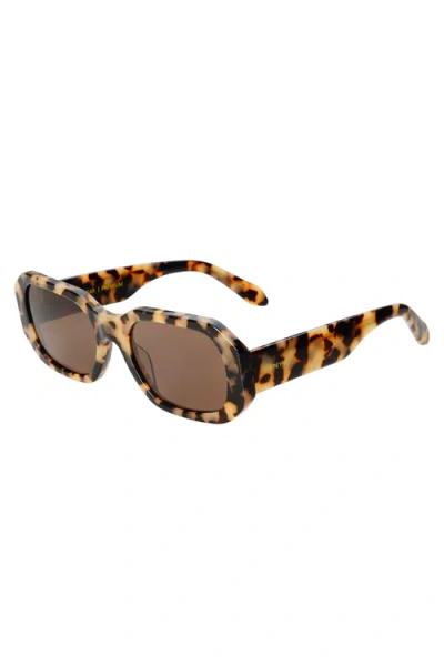 Freyrs Eyewear Onyx Rectangular Sunglasses In Multi