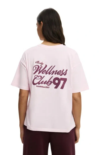 Cotton On Body Active Graphic Tee In Pink