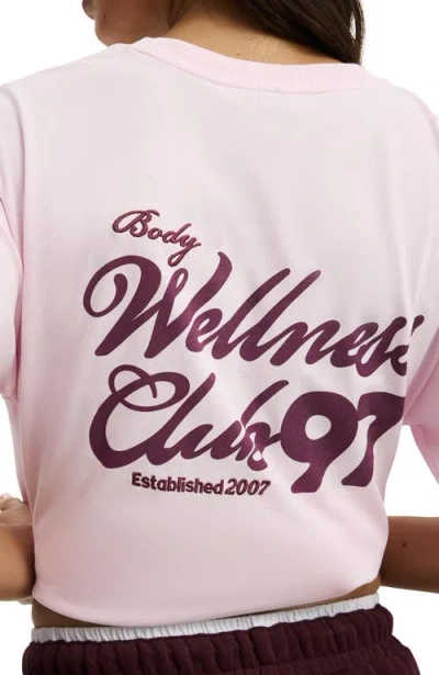 Cotton On Body Active Graphic Tee In Pink