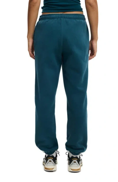 Cotton On Body Plush Essential Gym Sweatpant In Blue