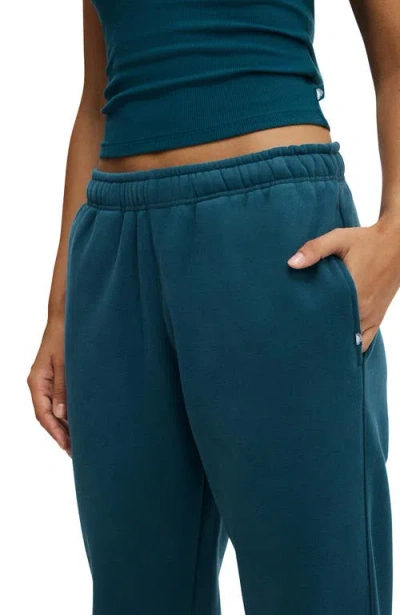 Cotton On Body Plush Essential Gym Sweatpant In Blue