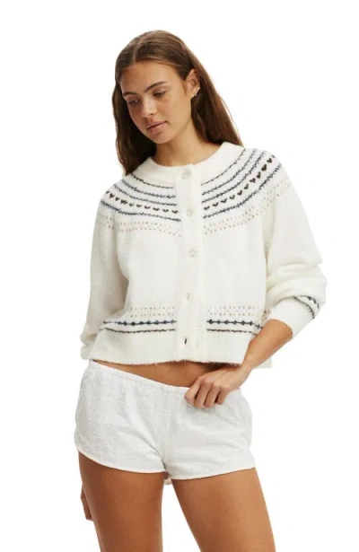 Cotton On Body Button Up Cardigan In White