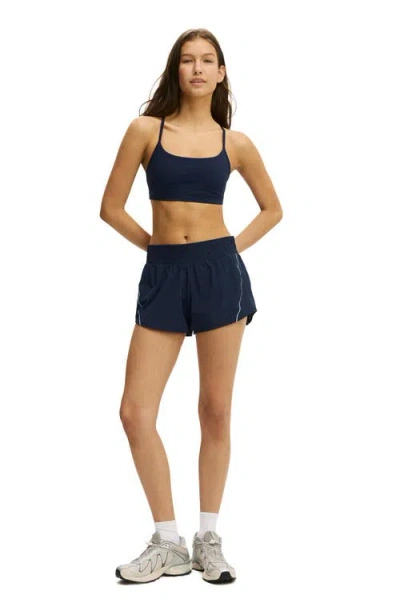 Cotton On Body Active 365 Keyhole Crop In Blue