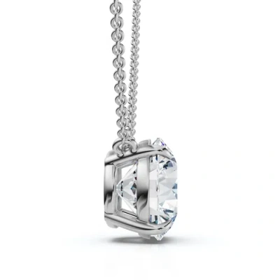 Bliss Diamond 18" Chain Lab Grown In Silver