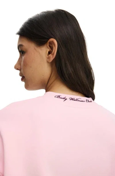 Cotton On Body Plush Graphic Crew Sweatshirt In Multi