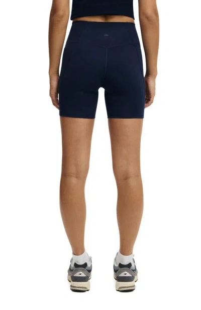 Cotton On Body Active Ultra Soft Side Pocket Bike Short In Blue