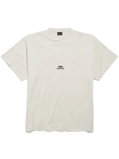 Balenciaga Oversized T-shirt In White