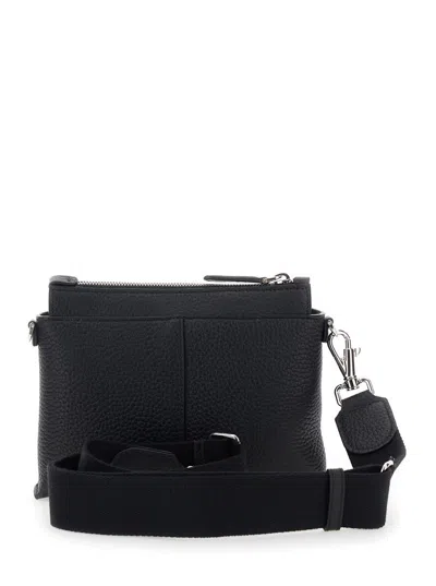 Tod's Dbs Pouch Tracolla Mini In Black