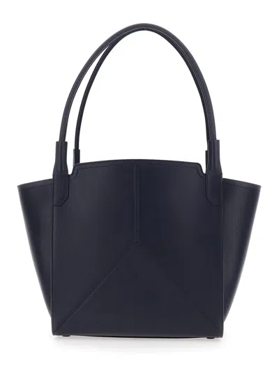 Victoria Beckham Small Victoria Tote In Blue