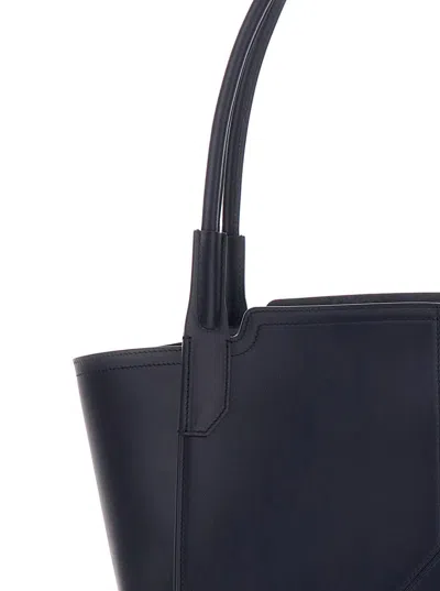Victoria Beckham Small Victoria Tote In Blue