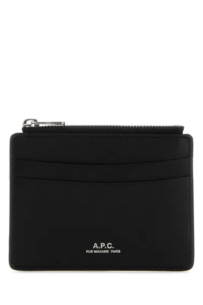 Apc A.p.c. Wallets In Black