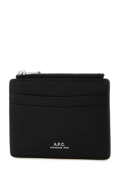 Apc A.p.c. Wallets In Black