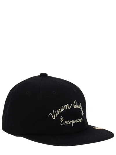 Visvim "excelsior Ii" Baseball Cap In Black