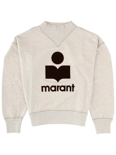 Isabel Marant Étoile "moby" Sweatshirt In Neutral