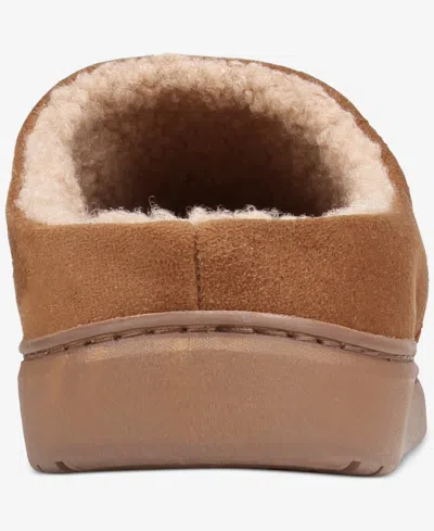 Weatherproof Men's Faux-suede Clogs In Brown