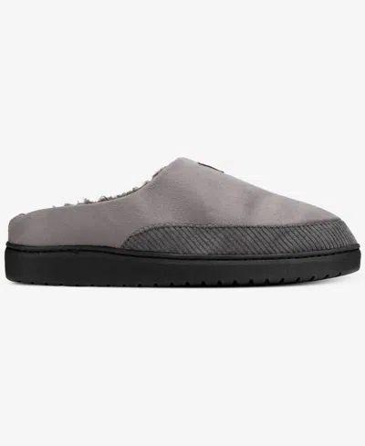 Weatherproof Men's Faux-suede Clogs In Gray