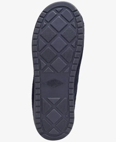 Weatherproof Men's Slip-on Clog Slippers In Gray