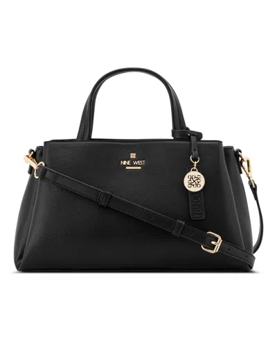 Nine West Women's Luela Satchel Bag In Black