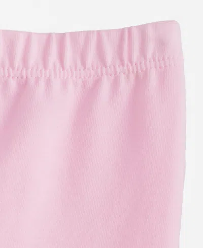 First Impressions Baby Girls Solid Biker Shorts, Macy's Exclusive In Pink