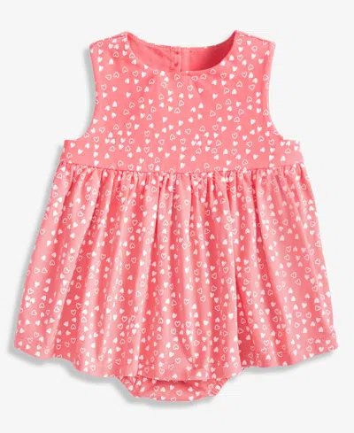 First Impressions Baby Girls Mini Hearts Sunsuit, Macy's Exclusive In Purple