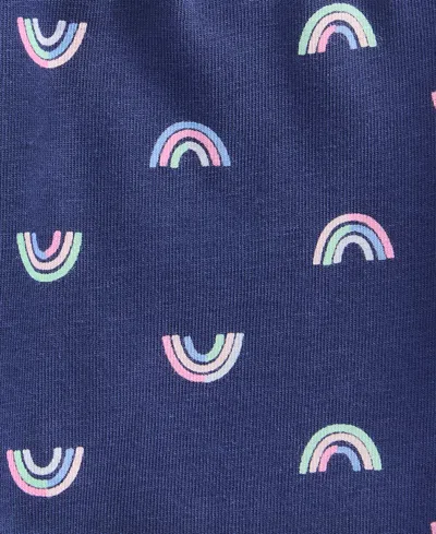 First Impressions Baby Girls Mini Rainbow Flare Pants, Macy's Exclusive In Blue