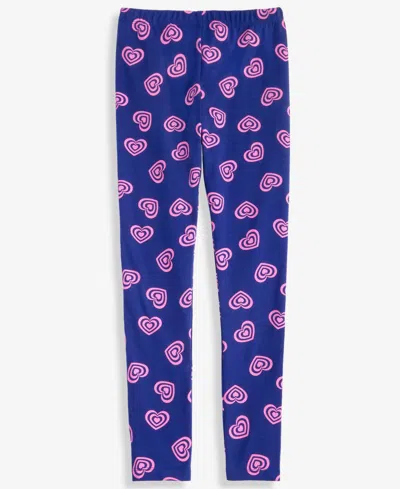 Epic Threads Girls 5-20 Hearts-print Leggings, Macy's Exclusive In Blue