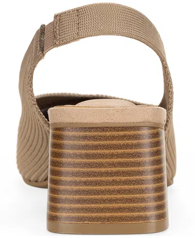 Style & Co Women's Pomelloo Slingback Pumps, Exclusively At Macy's In Brown