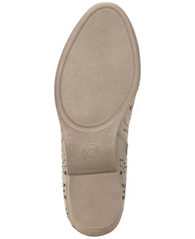 Lucky Brand Women's Basel Perforated Ankle Booties In Neutral