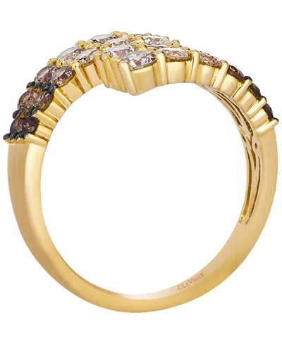 Le Vian Chocolate Ombre Diamond Ring (1.52 Ct. T.w.) In 14k Honey Gold In Gold
