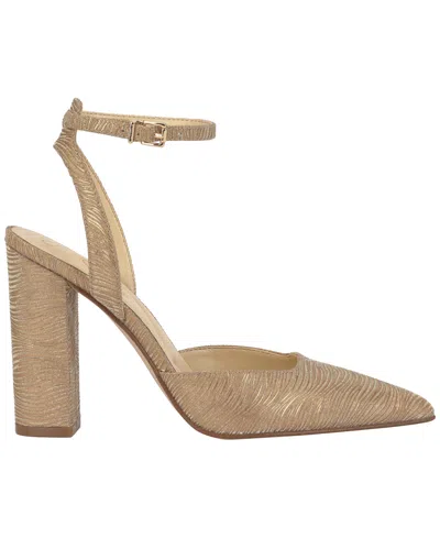 Jessica Simpson Nazela Pointed Toe Ankle Strap Pump In Neutral
