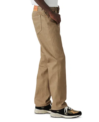Levi's Men's 501 Original Fit Button Fly Non-stretch Jeans In Neutral