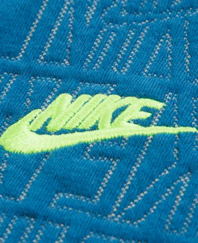 Nike Boys' 4-7 Novelty Crewneck Sweatshirt And Pants, 2-piece Set In Blue