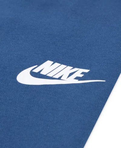 Nike Kids' Fleece Hoodie & Joggers Set In Blue
