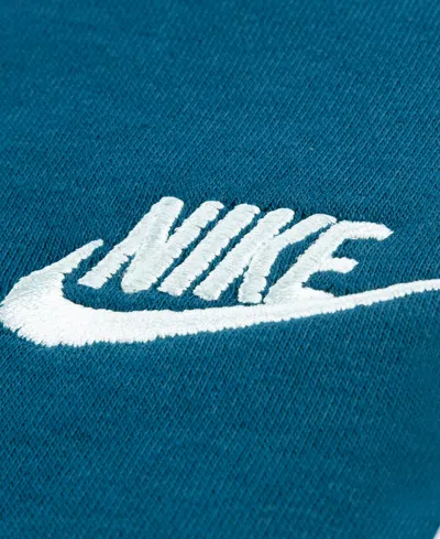 Nike Boys 4-7 2-piece Sportswear Glow With Me Lightweight Pull-on Hoodie And Pants Set In Green