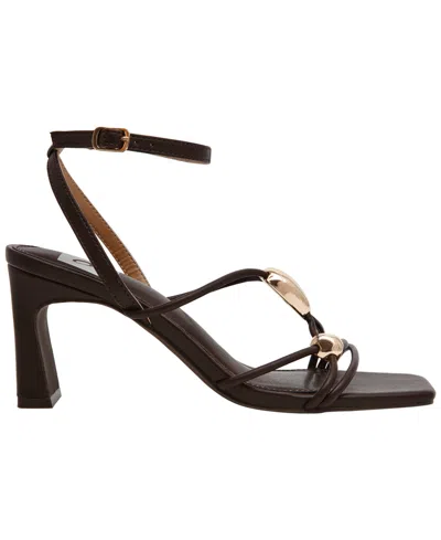 Dv Dolce Vita Women's Leeana Embellished Jewelry Strappy High Heel Dress Sandals In Brown