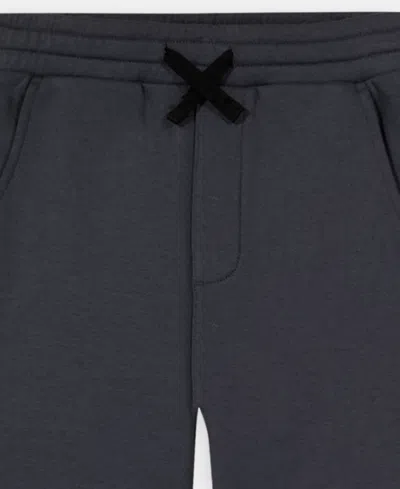 Calvin Klein Boys' 8-20 Fleece Drawstring Jogger Pants In Black