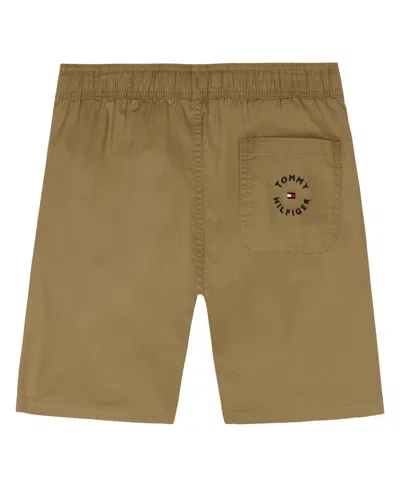 Tommy Hilfiger Big Boy Core Essentials Pull-on Short In Brown