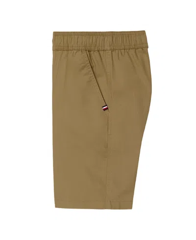 Tommy Hilfiger Big Boy Core Essentials Pull-on Short In Brown