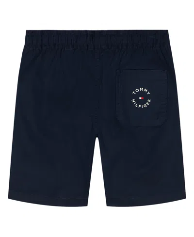 Tommy Hilfiger Boys 8-20 Core Essentials Pull-on Shorts In Blue
