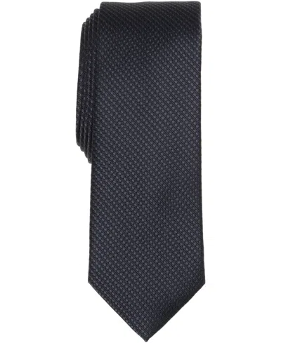 Bar Iii Men's State Solid Tie, Macy's Exclusive In Black