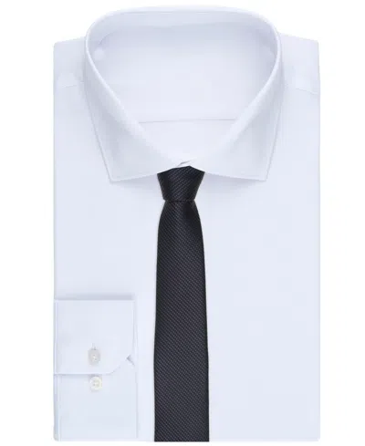 Bar Iii Men's State Solid Tie, Macy's Exclusive In Black